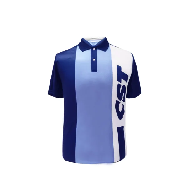 Polo Tricolor Blue CST
